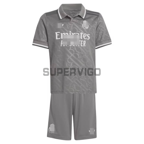 Camiseta Real Madrid Tercera Equipación 2024/2025 Niño Kit