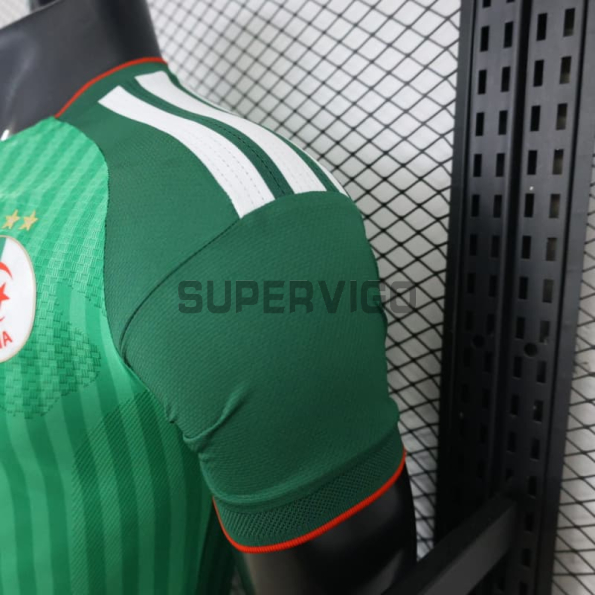 Camiseta Argelia Segunda Equipación Mundial 2026 Verde (EDICIÓN JUGADOR)