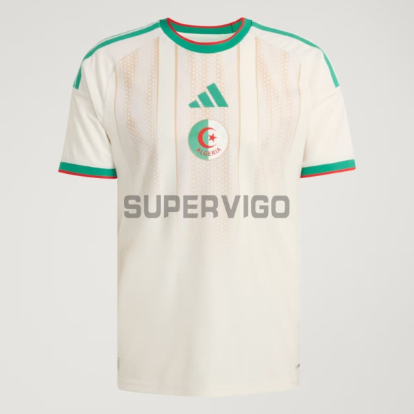 Camiseta Argelia Primera Equipación 2026 Blanco