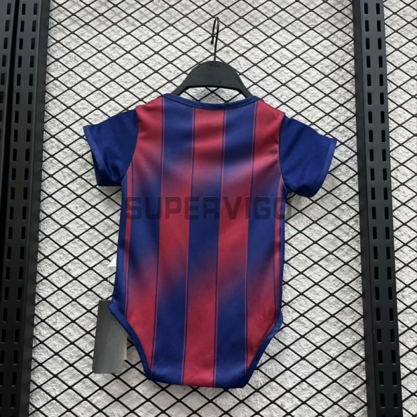 Camiseta Barcelona Primera Equipación 2025/2026 Azul/Rojo Baby