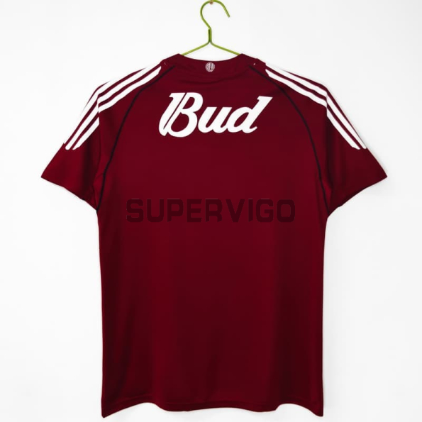 Camiseta River Plate 2005/06 Segunda Equipación Retro Rojo/Negro