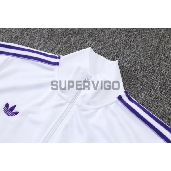 Chandal Real Madrid 2025/2026 Retro Blanco/Morado