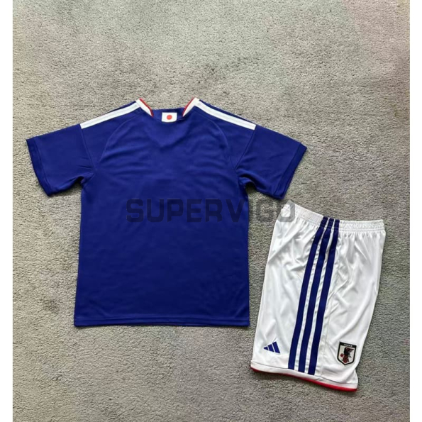 Camiseta Japón Primera Equipación 2026 Azul Niño Kit