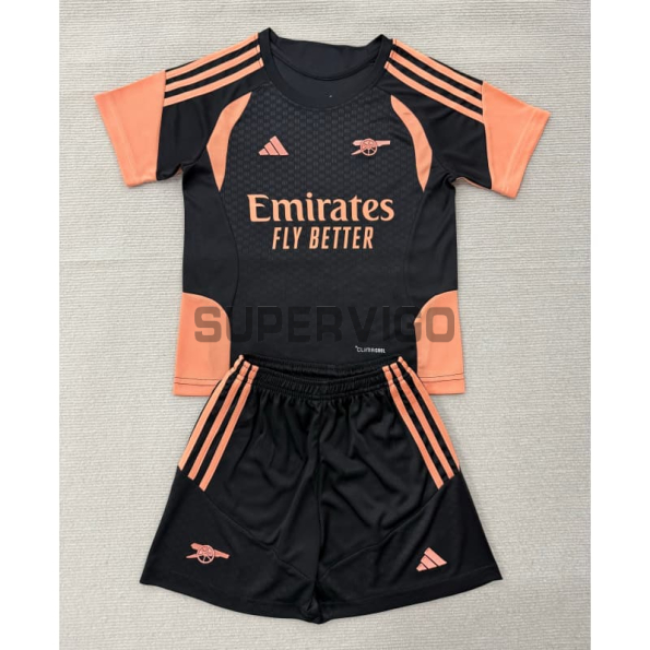 Camiseta Arsenal 2026/2027 Pre-Match Negro/Naranja
