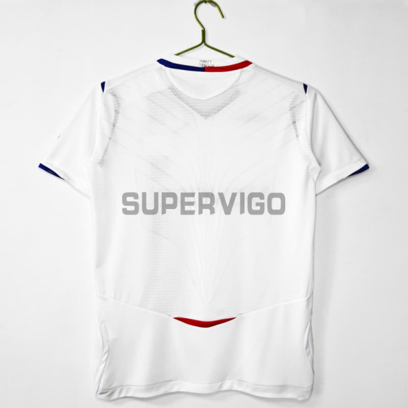 Camiseta Lyon Primera Equipación Retro 2008/09 Blanco