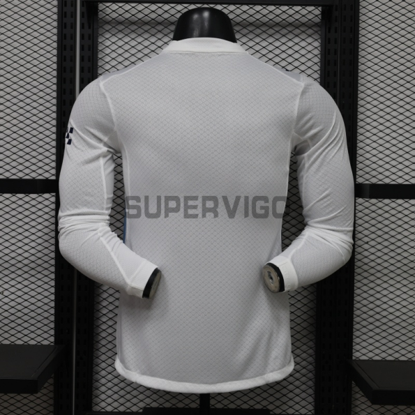 Camiseta Manchester City Tercera Equipación 2026/2027 ML Blanco (EDICIÓN JUGADOR)