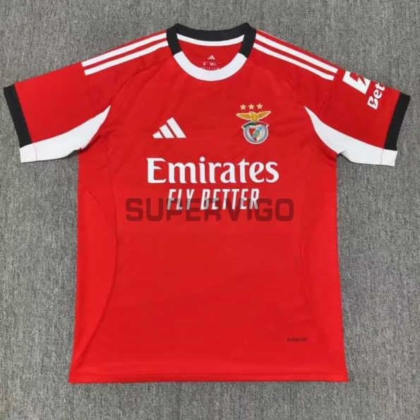 Camiseta Benfica Primera Equipación 2025/2026 Rojo