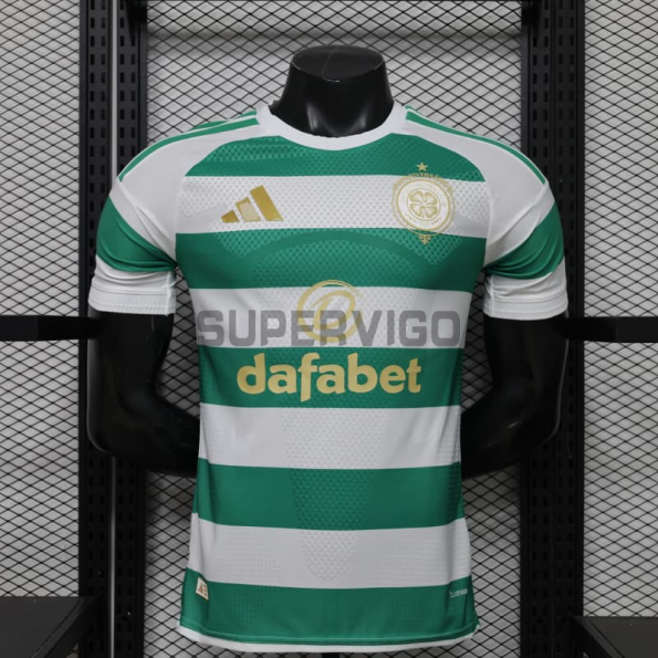 Camiseta Celtic Primera Equipación 2026/2027 Verde/Blanco (EDICIÓN JUGADOR)