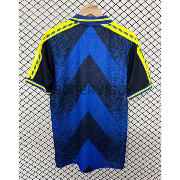 Camiseta Cadiz 2026/2027 Azul/Amarillo Versión Retro