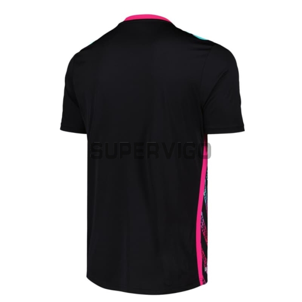 Camiseta de Portero Sunderland AFC 2025/2026 Negro/Rosa/Blanco