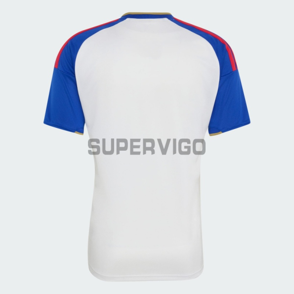 Camiseta Olympique De Lyon Primera Equipación 2026/2027 Blanco/Azul