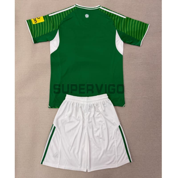 Camiseta Newcastle United Segunda Equipación 2025/2026 Verde Niño Kit