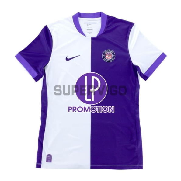 Camiseta Toulouse FC Primera Equipación 2025/2026 Morado/Blanco