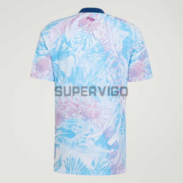 Camiseta Costa Rica Segunda Equipación Mundial 2026 Azul Claro/Rosa