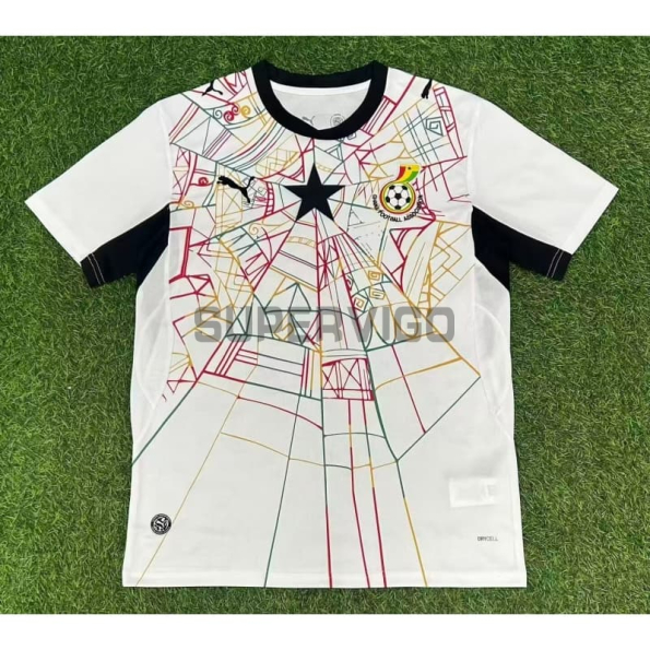 Camiseta Ghana Primera Equipación Mundial 2026 Blanco