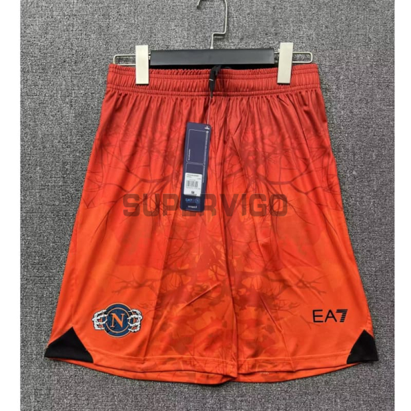 Camiseta Napoli 2025/2026 Edición Especial de Halloween Naranja