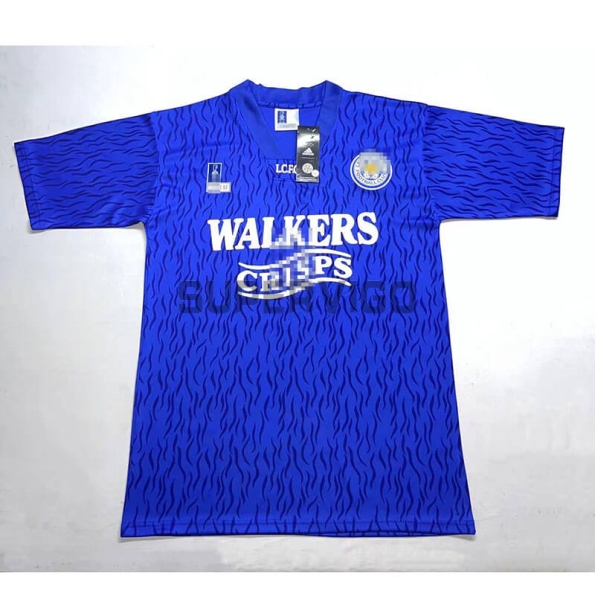 Camiseta Leicester City Primera Equipación Retro 1992/94