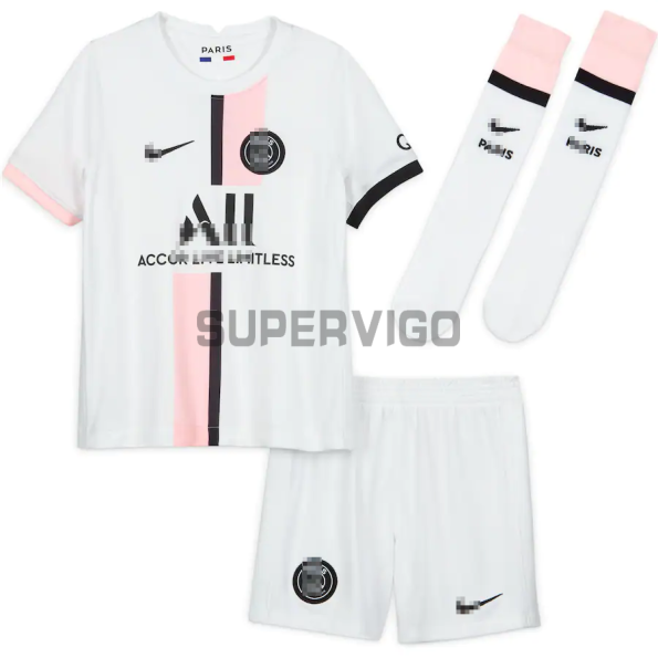 Camiseta MESSI 30 PSG Segunda Equipación 2021/2022 Niño Kit