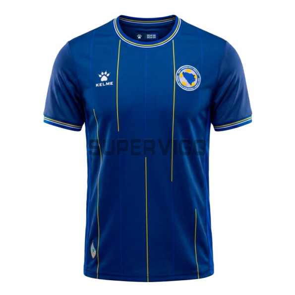 Camiseta Bosnia y Herzegovina Primera Equipación Mundial 2026 Azul
