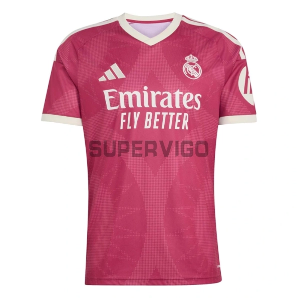 Camiseta C. ESPÍ 19 Real Madrid Tercera Equipación 2026/2027 Rosa con Parche HP