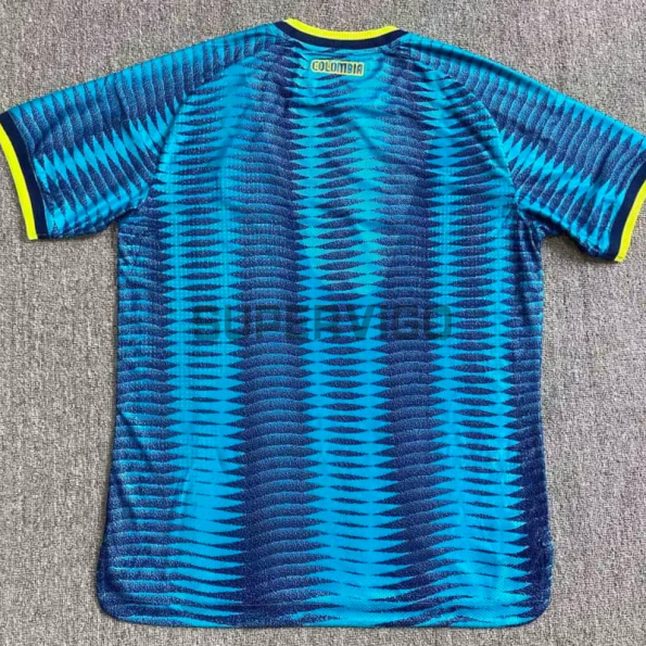 Camiseta Colombia Segunda Equipación Mundial 2026 Azul