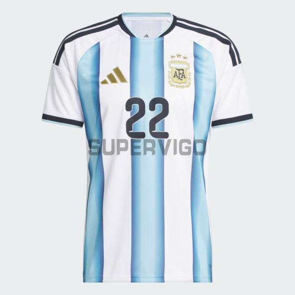 Camiseta L.Martínez 22 Argentina Primera Equipación 2026 Azul/Blanco