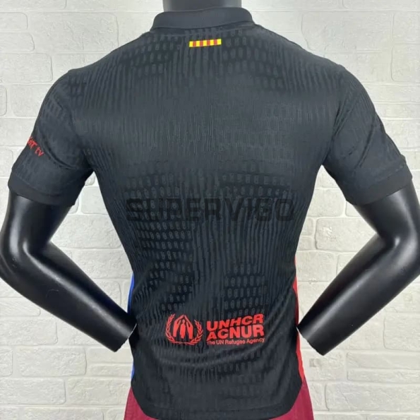 Camiseta Barcelona x Travis Scott Segunda Equipación 2024/2025 Negro (EDICIÓN JUGADOR)