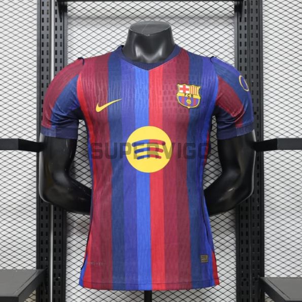 Camiseta Barcelona Primera Equipación 2026/2027 Rojo/Azul (EDICIÓN JUGADOR)
