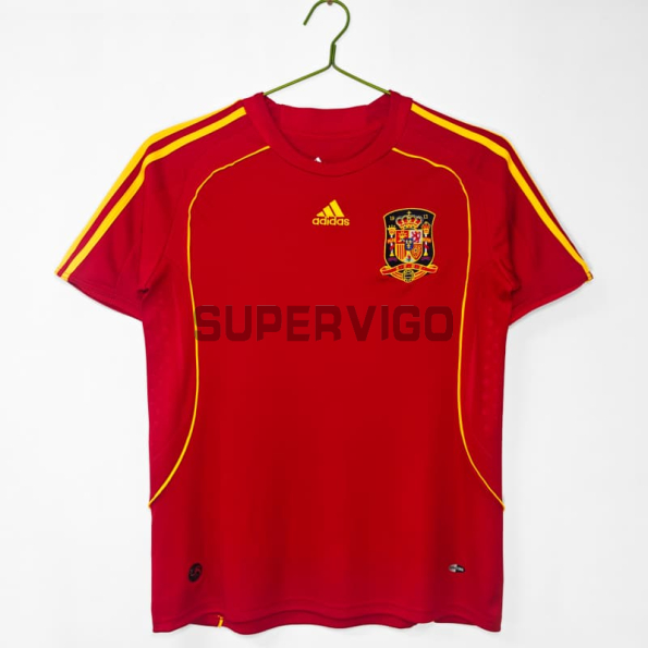 Camiseta España Primera Equipación Retro 2008