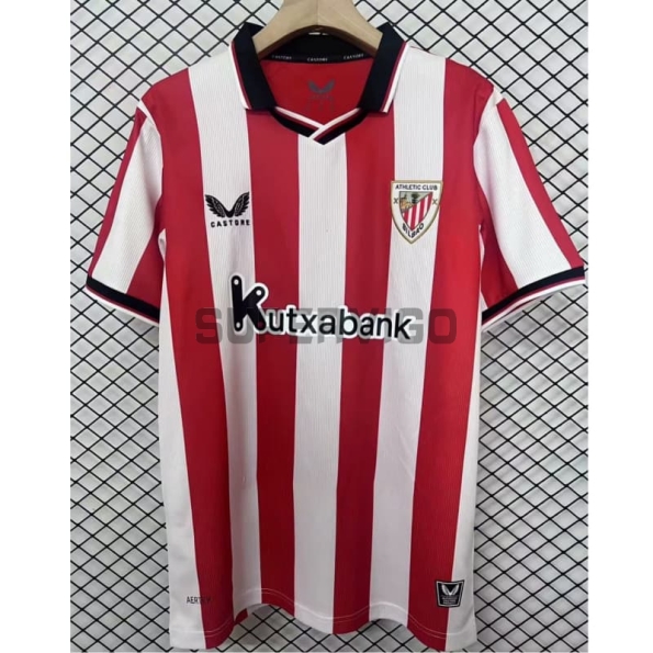Camiseta Athletic de Bilbao Primera Equipación 2025/2026 Rojo/Blanco