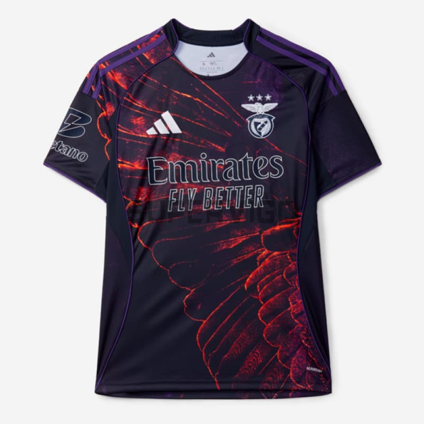 Camiseta Benfica x Vhils 2025/26 Edición Especial Negro