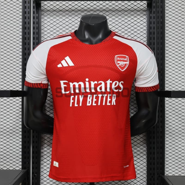 Camiseta Arsenal 2026/2027 Rojo/Blanco (EDICIÓN JUGADOR)