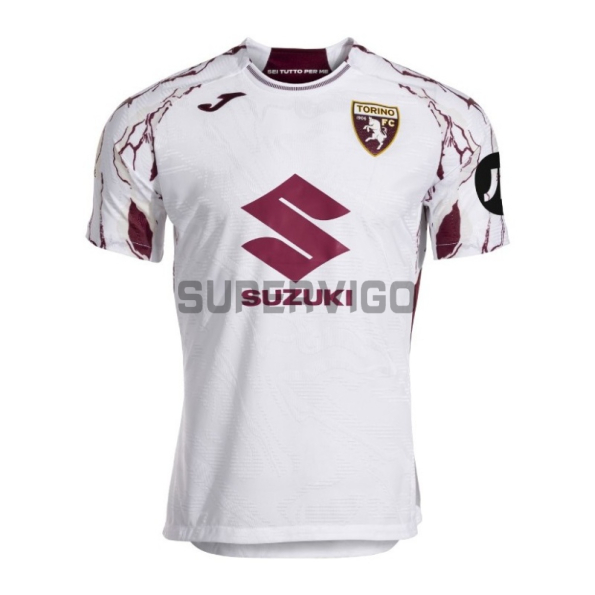 Camiseta Torino Segunda Equipación 2025/2026 Blanco