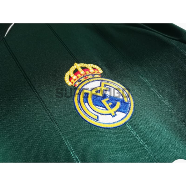 Camiseta Real Madrid Tercera Equipación Retro 2012/13 ML Verde