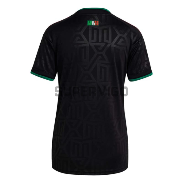 Camiseta México Tercera Equipación Mundial 2026 Negro Mujer
