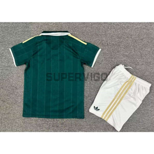 Camiseta Sudáfrica Segunda Equipación Mundial 2026 Verde Niño Kit