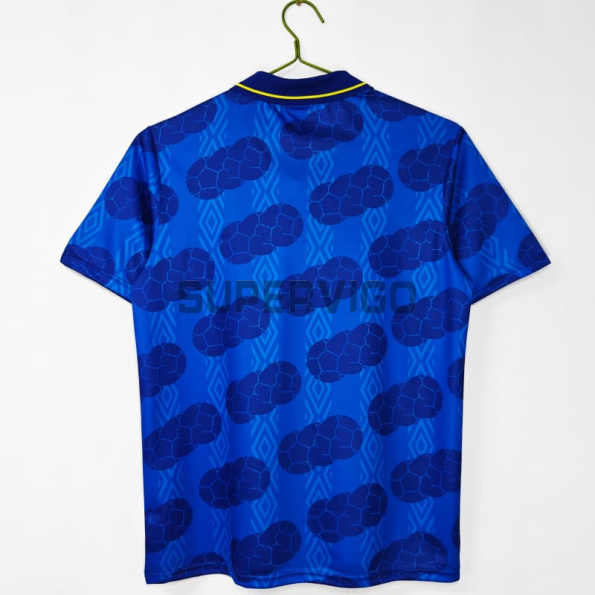 Camiseta Colombia Segunda Equipación Retro 1994 Azul