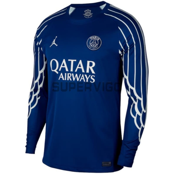 Camiseta PSG Cuarta Equipación 2024/2025 ML Azul