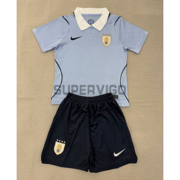 Camiseta Uruguay Primera Equipación Mundail 2026 Azul Claro