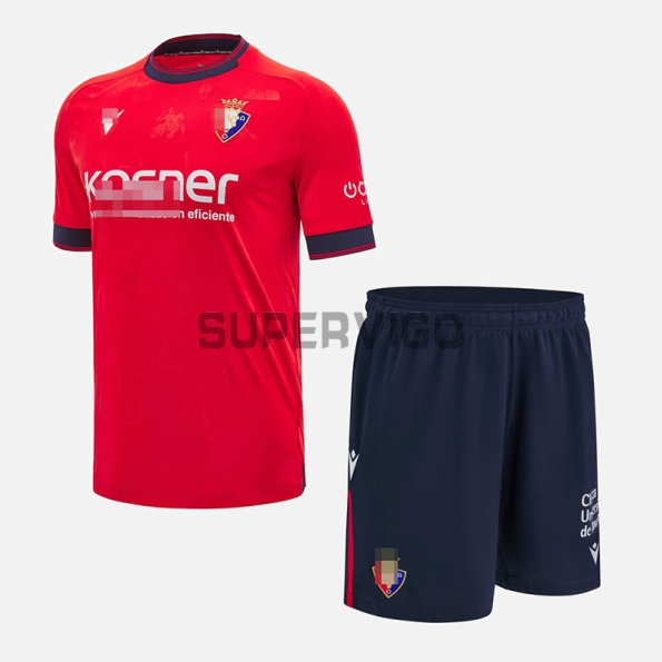 Camiseta Osasuna Primera Equipación 2024/2025 Niño Kit