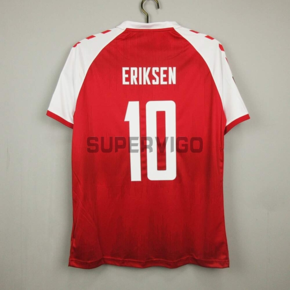 Camiseta ERIKSEN 10 Dinamarca Primera Equipación 2020