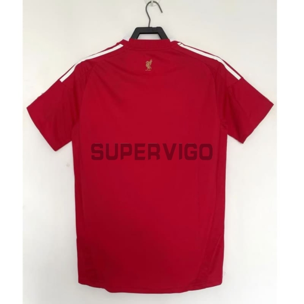 Camiseta Liverpool Primera Equipación Retro 2008/09 Rojo