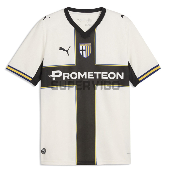 Camiseta Parma Calcio Primera Equipación 2026/2027 Blanco/Negro