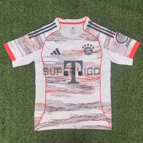 Camiseta Bayern Múnich Segunda Equipación 2025/2026 Beige