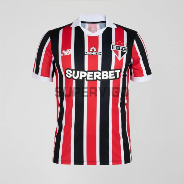 Camiseta São Paulo Segunda Equipación 2026/2027 Rojo/Negro