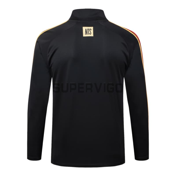 Sudadera De Entrenamiento Arsenal 2025/2026 Negro Versión Retro