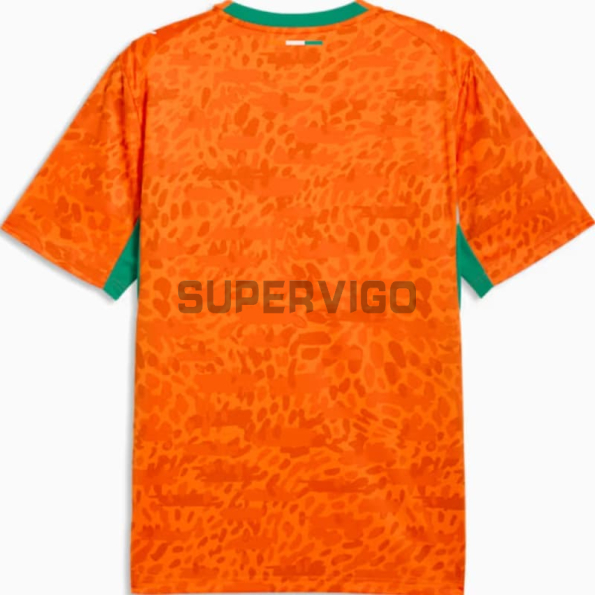 Camiseta Costa de Marfil Primera Equipación Mundial 2026 Naranja