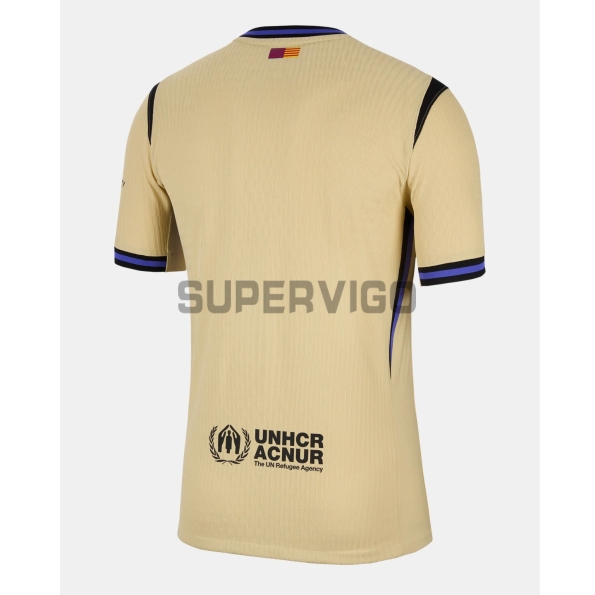 Camiseta Barcelona Segunda Equipación 2025/2026 Oro