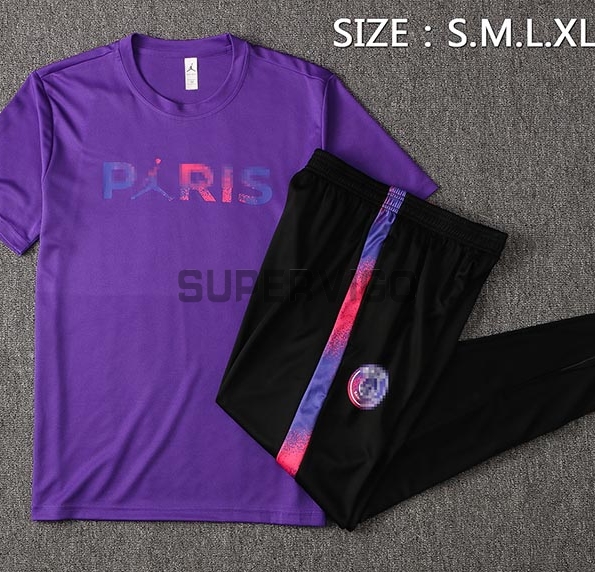2021/2022 PSG Training Shirt Purple 