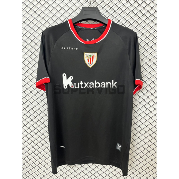 Camiseta Athletic de Bilbao Segunda Equipación 2026/2027 Negro